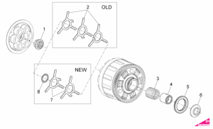 OEM Engine Parts Diagrams - Clutch I