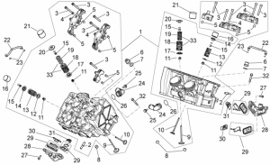 OEM Engine Parts Diagrams - Cylinder Head - Valves