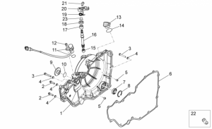 OEM Engine Parts Diagrams - Clutch Cover