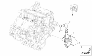 OEM Engine Parts Diagrams - Water Pump