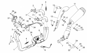 Frame - Exhaust Pipe I
