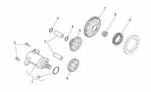 OEM Engine Parts Schematics - Starter Motor
