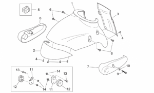 Frame - Front Body - Front Mudguard