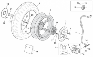 Frame - Rear Wheel - Disc Brake