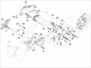 Suspensions - Wheels - Rear Suspension - Shock Absorber/S