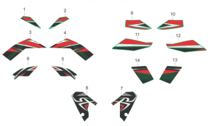 Frame - Central Body Decals