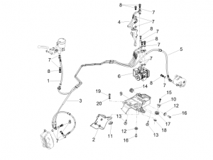 FRAME - ABS BRAKE SYSTEM