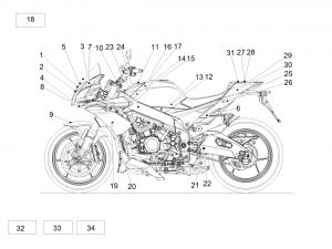 FRAME - PLATE SET AND DECAL