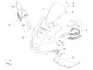 BODY - FRONT FAIRING