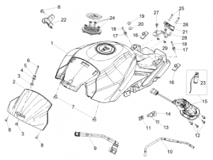 FRAME - FUEL TANK