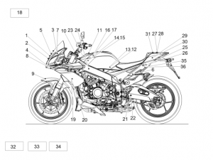 FRAME - PLATE SET AND DECAL