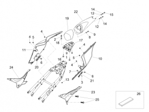 FRAME - REAR BODY I