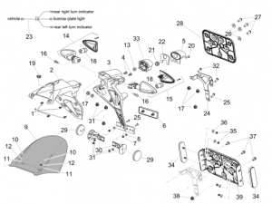 FRAME - REAR BODY II