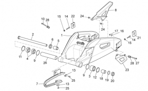 FRAME - SWING ARM