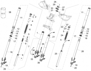 SUSPENSIONS - FRONT FORK DYNAMIC DAMPING SACHS