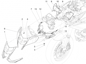 BODY - FRONT FAIRING