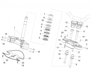 HANDLEBAR - CONTROLS - STEERING