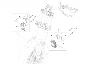 BRAKE SYSTEM - FRONT BRAKE CALIPER