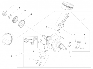 ENGINE - DRIVE SHAFT