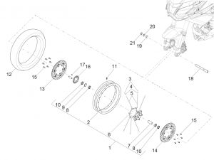 WHEELS - FRONT WHEEL