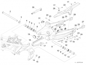 FRAME - SWING ARM