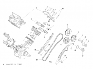 ENGINE - REAR CYLINDER TIMING SYSTEM