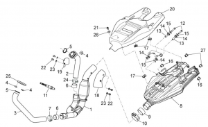 FRAME - EXHAUST UNIT