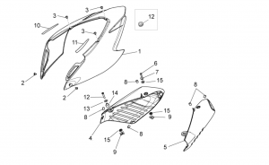 FRAME - REAR BODY II