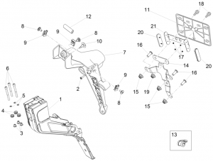 FRAME - REAR BODY III