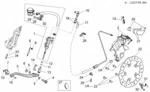 FRAME - REAR BRAKE SYSTEM