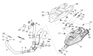 FRAME - EXHAUST UNIT