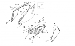 FRAME - REAR BODY II