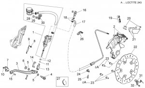 FRAME - REAR BRAKE SYSTEM