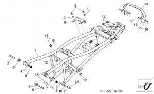 FRAME - SADDLE SUPPORT