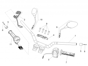 HANDLEBAR - CONTROLS - HANDLEBAR - CONTROLS
