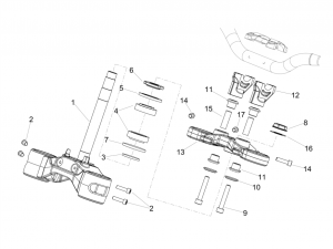 HANDLEBAR - CONTROLS - STEERING