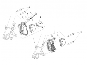 BRAKE SYSTEM - FRONT BRAKE CALIPER