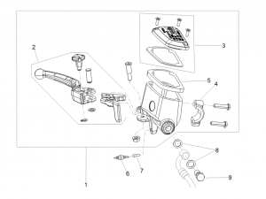 BRAKE SYSTEM - FRONT MASTER CILINDER