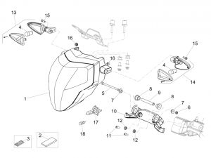 LIGHTS - INSTRUMENTS - FRONT LIGHTS