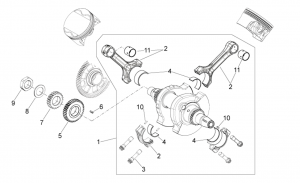 ENGINE - DRIVE SHAFT