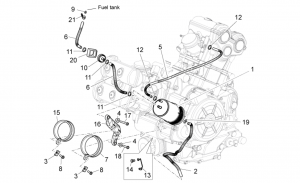 ENGINE - FUEL VAPOUR RECOVER SYSTEM