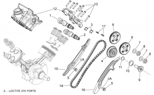 ENGINE - REAR CYLINDER TIMING SYSTEM