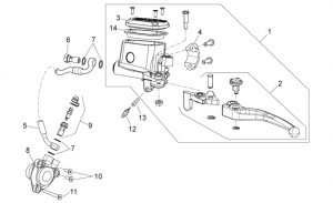 FRAME - CLUTCH PUMP