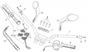 FRAME - HANDLEBAR - CONTROLS