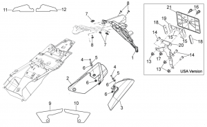 FRAME - REAR BODY III