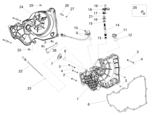 ENGINE - CLUTCH COVER