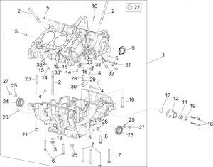 ENGINE - CRANKCASES I