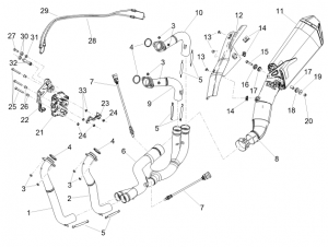 ENGINE - EXHAUST PIPE