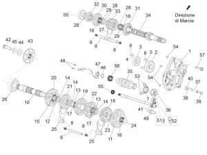 ENGINE - GEAR BOX - GEAR ASSEMBLY