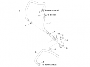 ENGINE - SECONDARY AIR